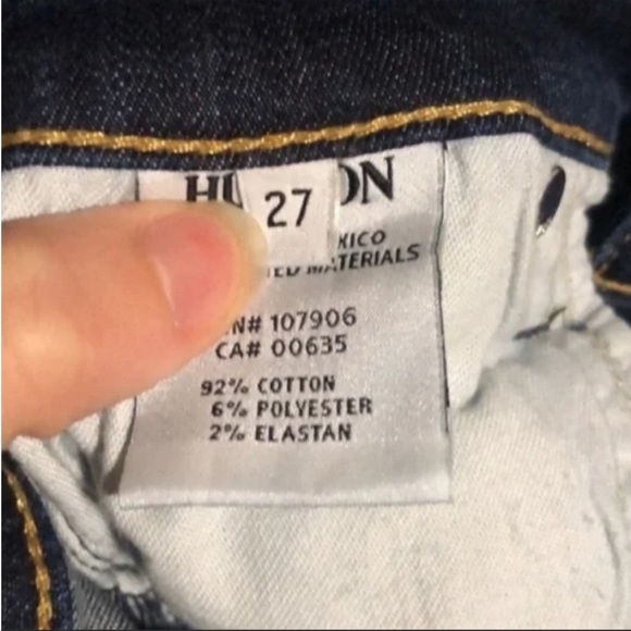 Hudson Nico Mid-Rise Super Skinny Jeans - Picture 7 of 8